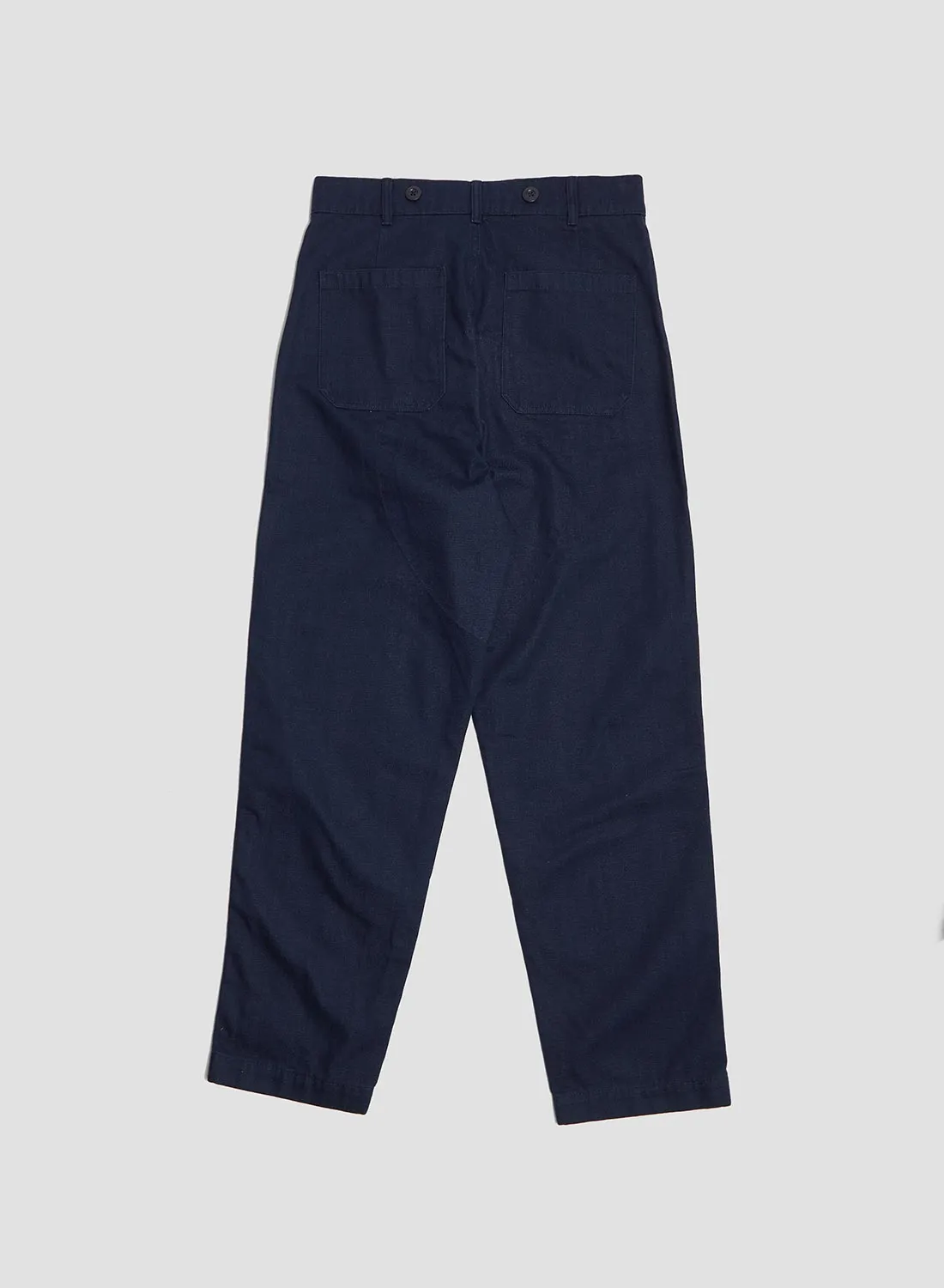 6 Pocket Pant Heavy Cotton in Black Navy sold by Nigel Cabourn product image thumbnail 4