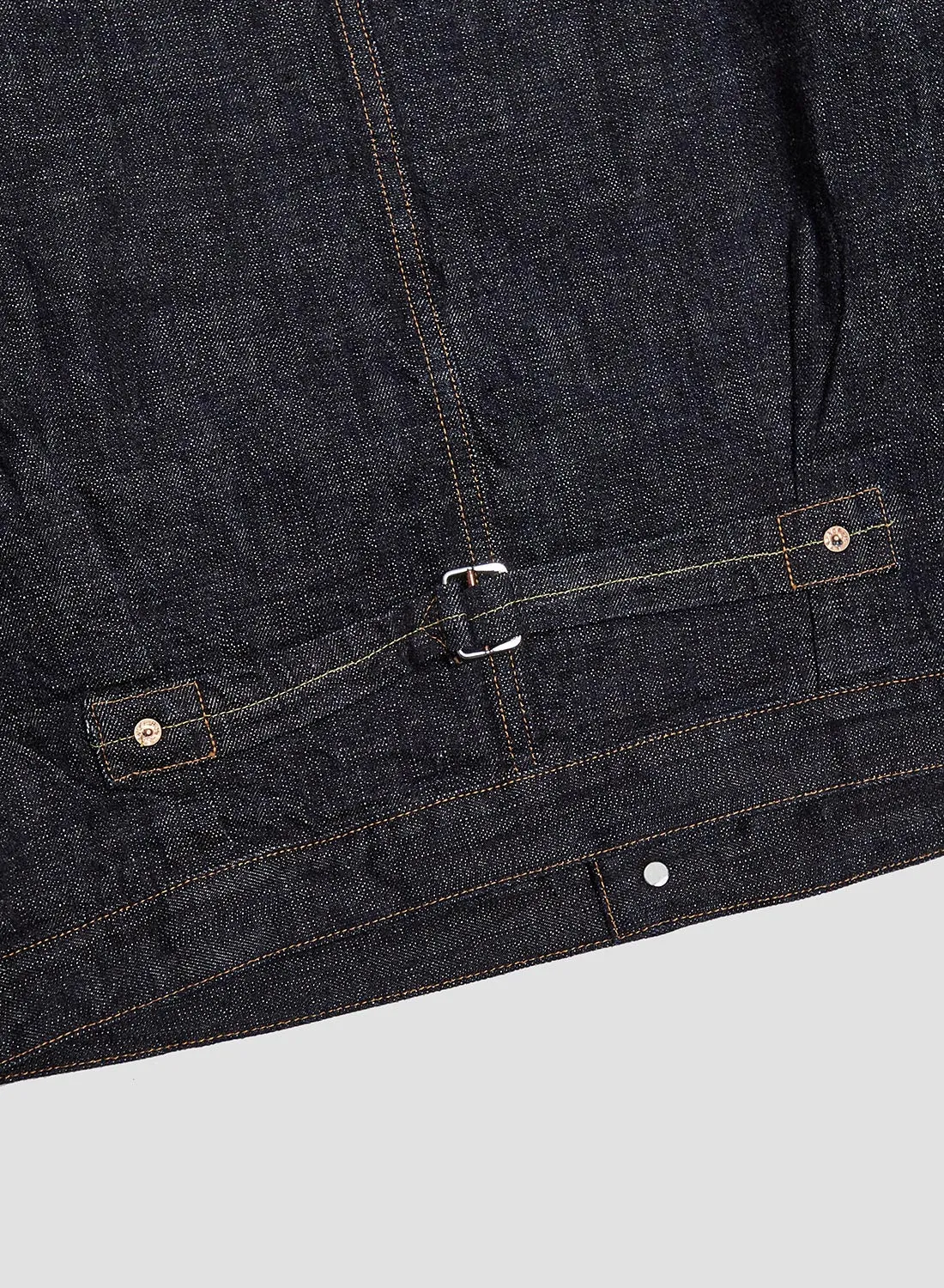 FOB Factory G3 Denim 1st Jacket Indigo sold by Nigel Cabourn product image thumbnail 5