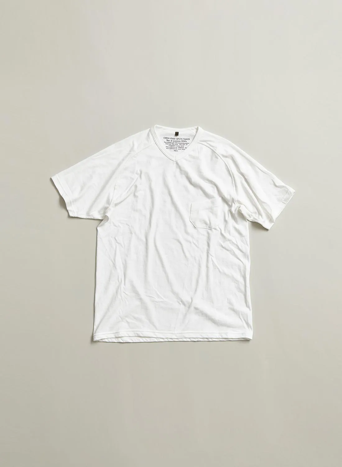 3-Pack T-Shirt in Off White sold by Nigel Cabourn product image thumbnail 2
