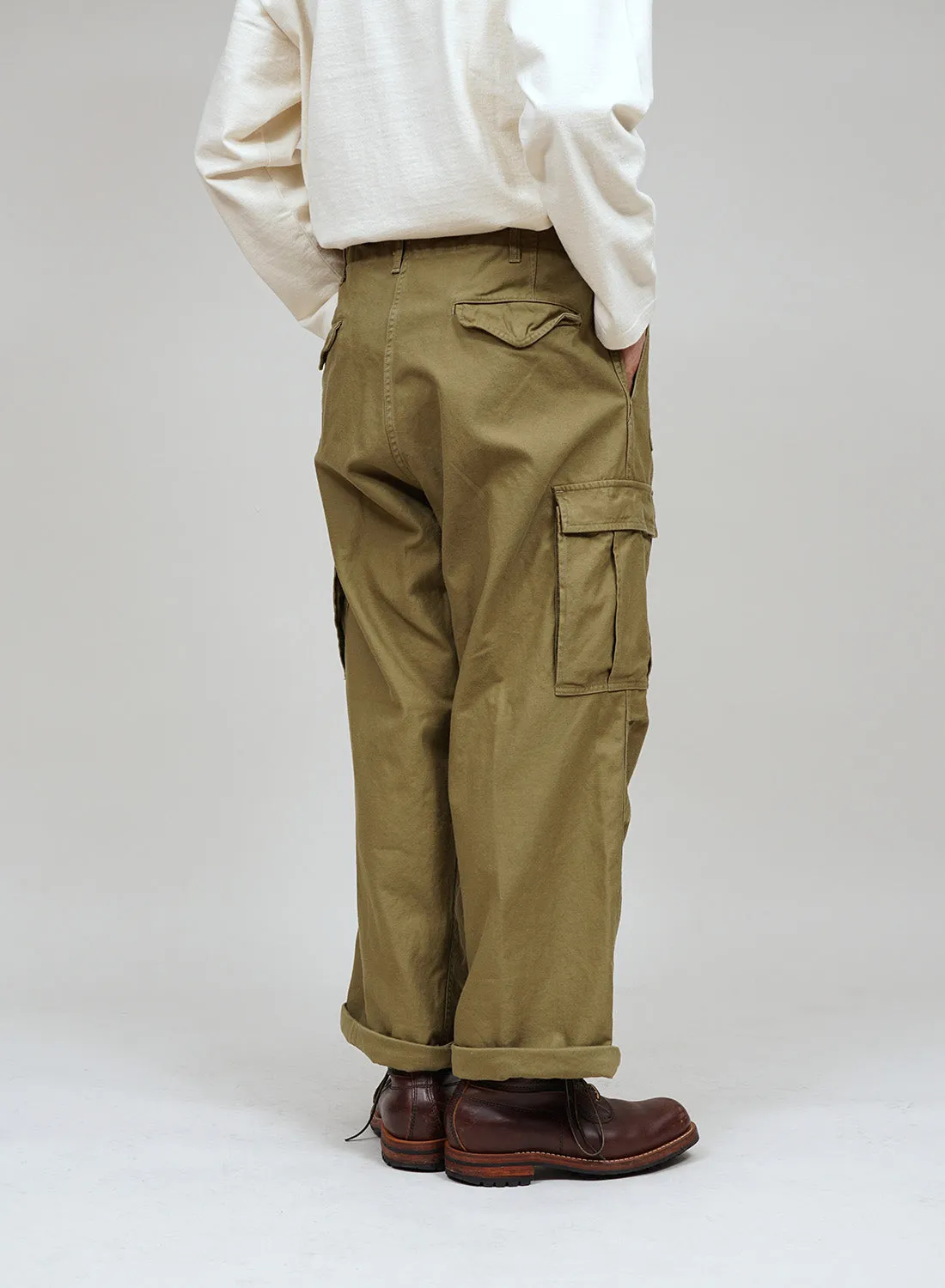 Army Cargo Pant in Khaki sold by Nigel Cabourn product image thumbnail 5