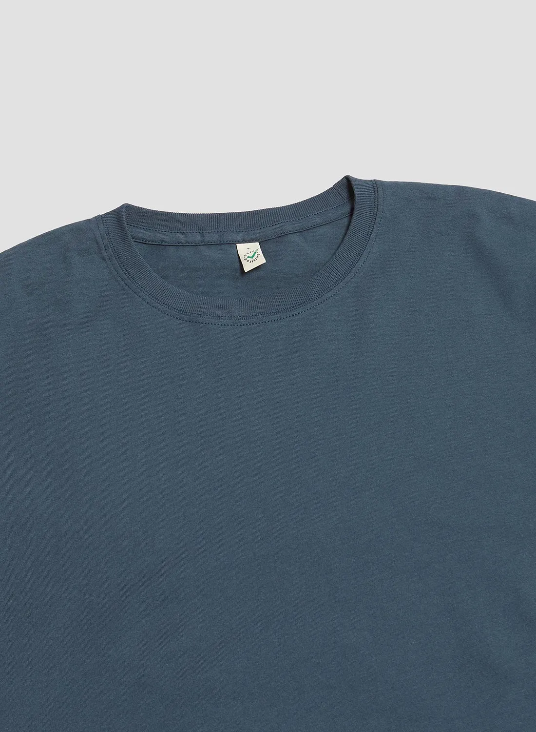 Daily 5.5oz Tee in Denim sold by Nigel Cabourn product image thumbnail 2