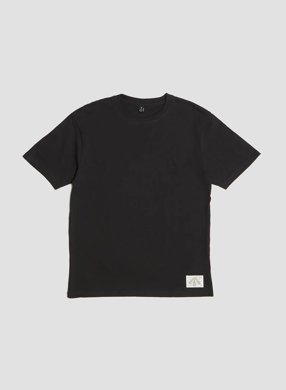 Daily 5.5oz Tee in Black sold by Nigel Cabourn