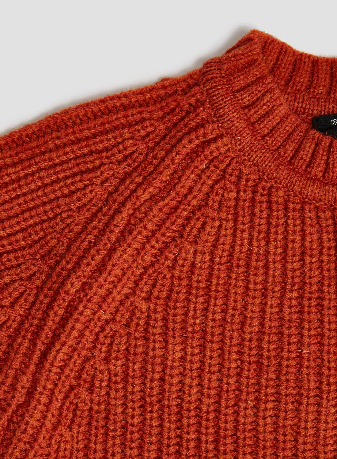 Fisherman Sweater in Pheasant Orange sold by Nigel Cabourn product image thumbnail 4