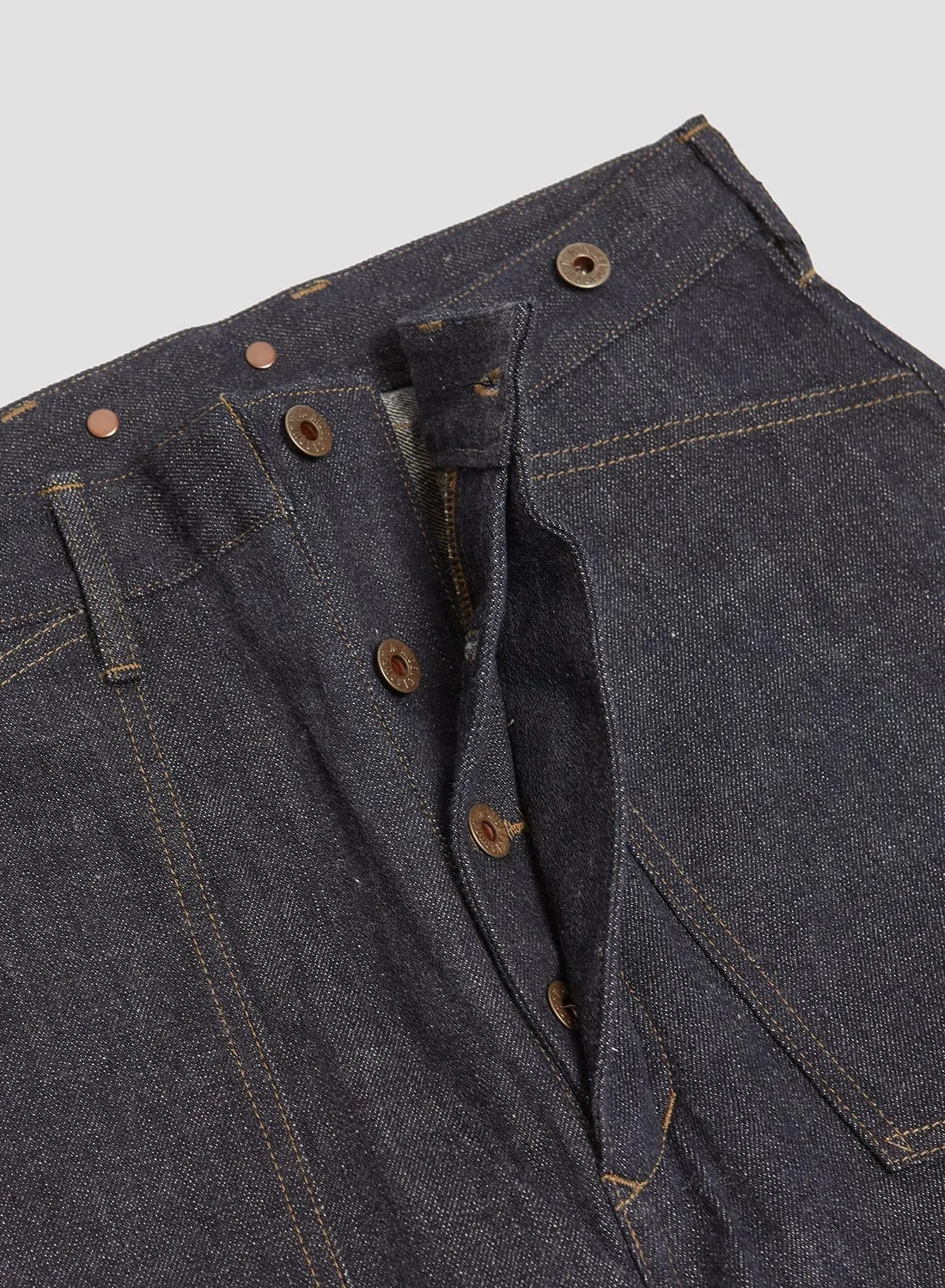 30s US Army Denim in Indigo sold by Nigel Cabourn product image thumbnail 4
