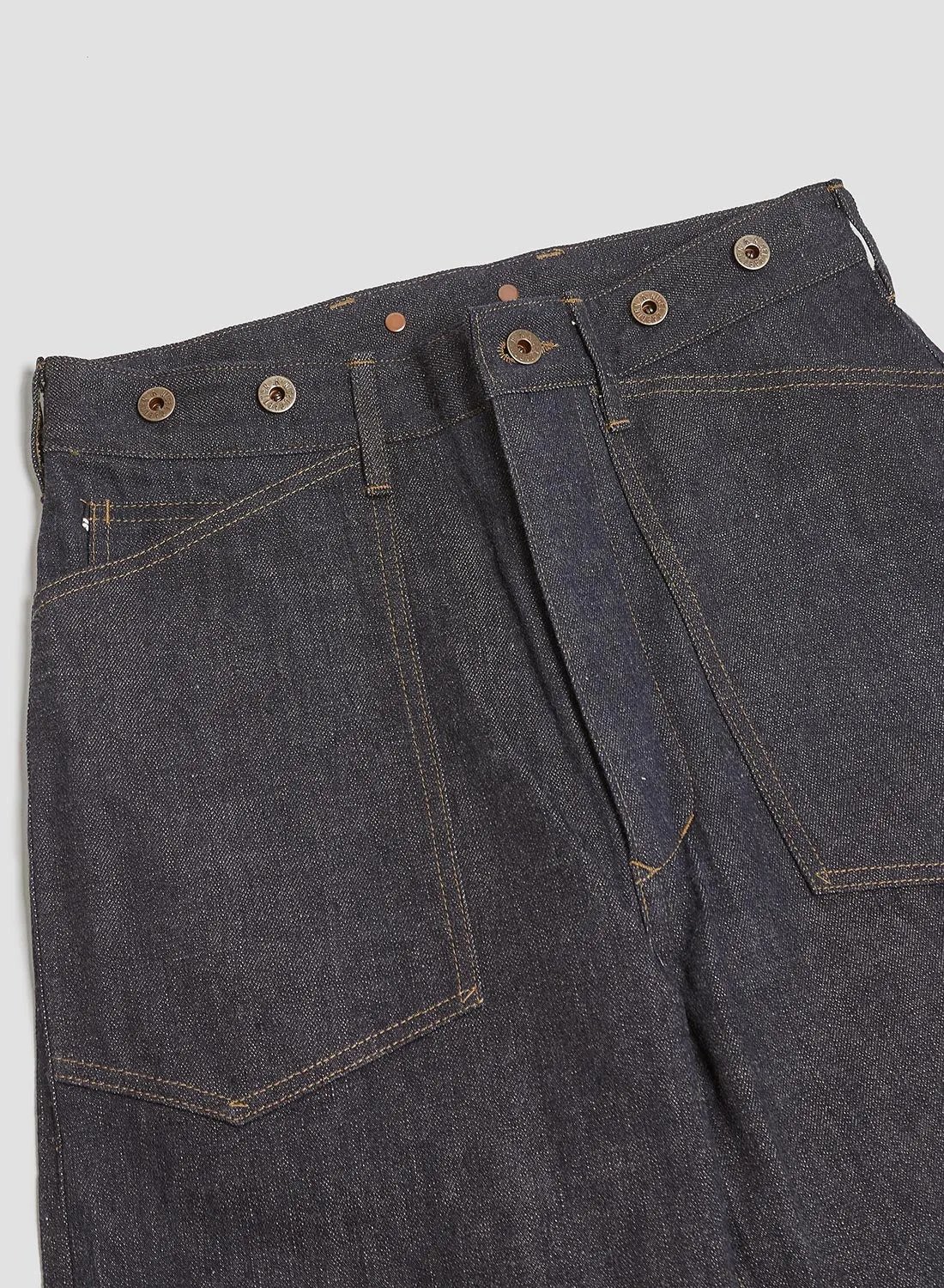30s US Army Denim in Indigo sold by Nigel Cabourn product image thumbnail 2