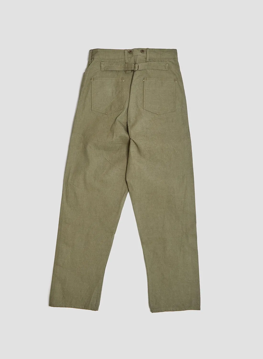 30s US Army Denim in Green sold by Nigel Cabourn product image thumbnail 3