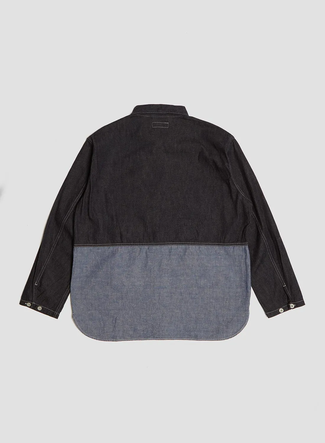 Utility Shirt Type 2 10oz Denim in Indigo sold by Nigel Cabourn product image thumbnail 4