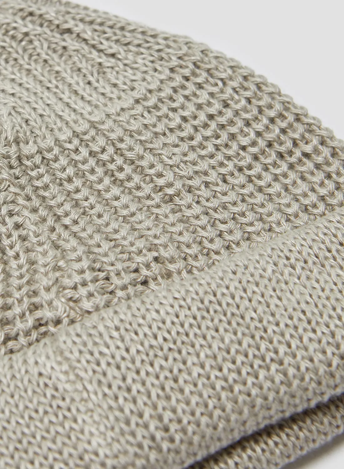 Linen Beanie in Ivory sold by Nigel Cabourn product image thumbnail 3