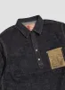 FOB Factory G3 Denim Pullover Indigo sold by Nigel Cabourn