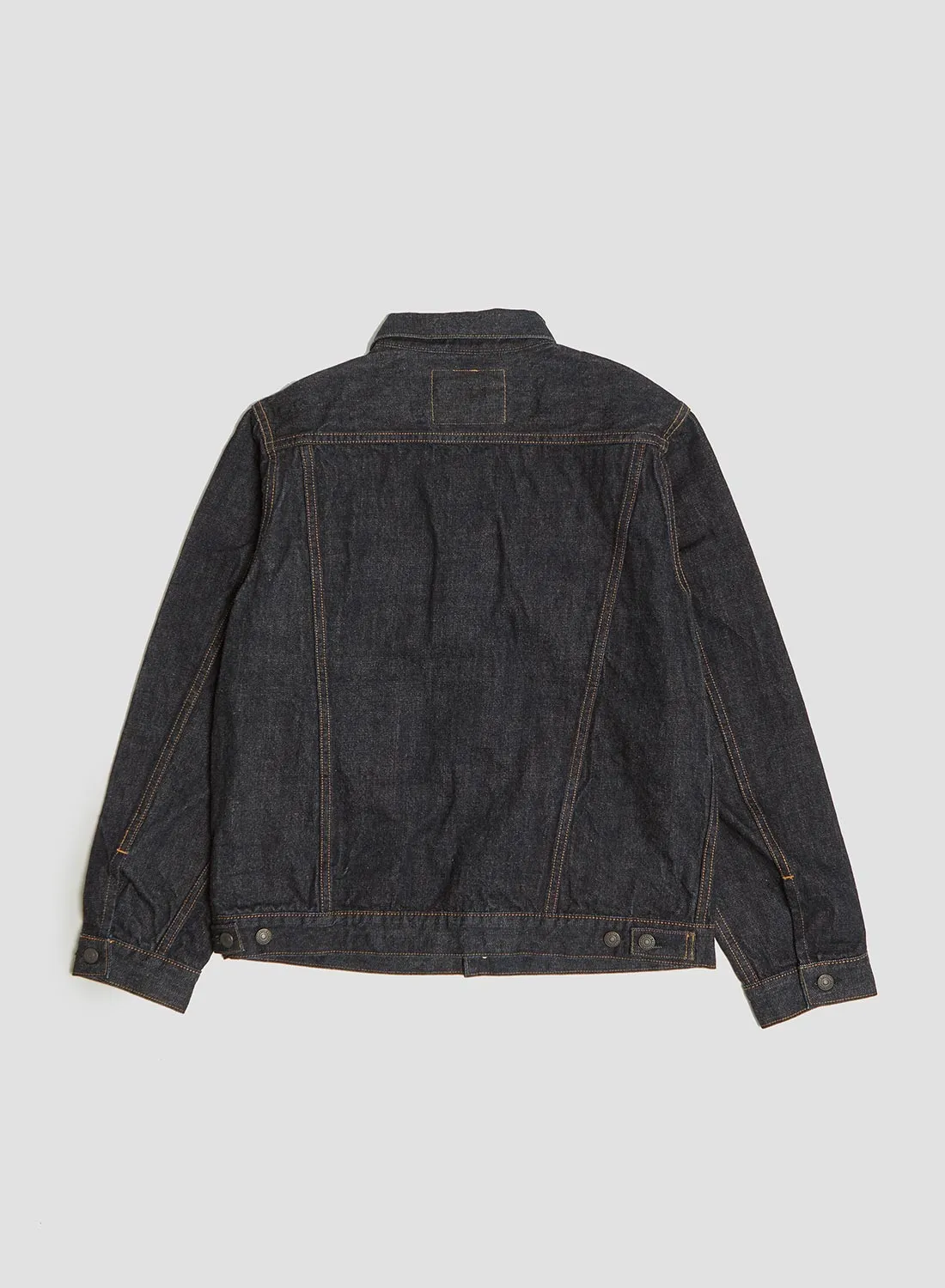 FOB Factory Selvedge Denim 3rd Jacket Indigo sold by Nigel Cabourn product image thumbnail 3
