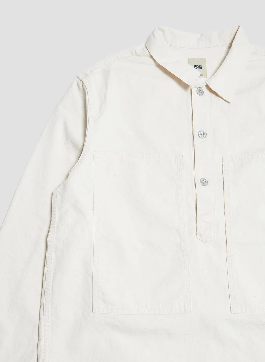 FOB Factory US Army Pullover Ecru sold by Nigel Cabourn product image thumbnail 5