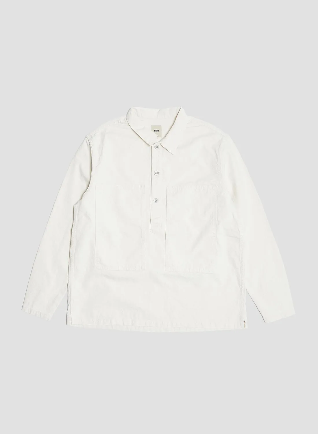 FOB Factory US Army Pullover Ecru sold by Nigel Cabourn