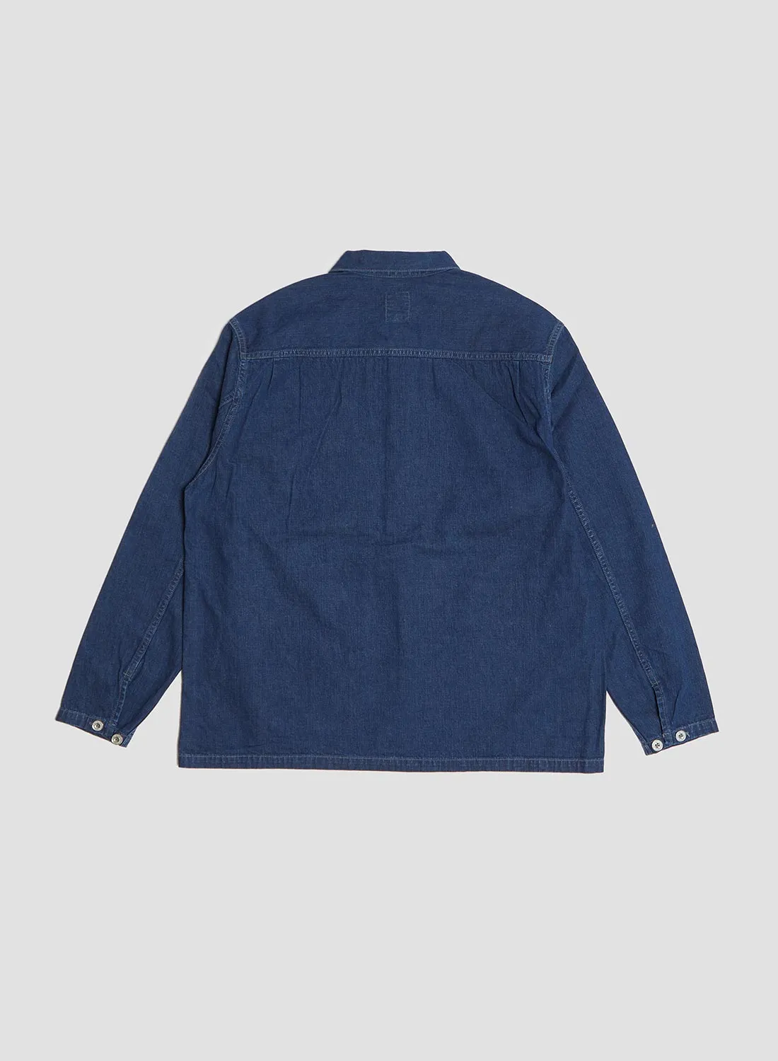 FOB Factory US Army Denim Pullover Blue sold by Nigel Cabourn product image thumbnail 3