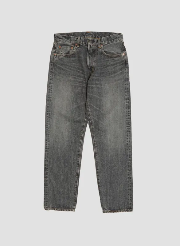 FOB Factory Selvedge 66 Denim 5P Washed Black sold by Nigel Cabourn
