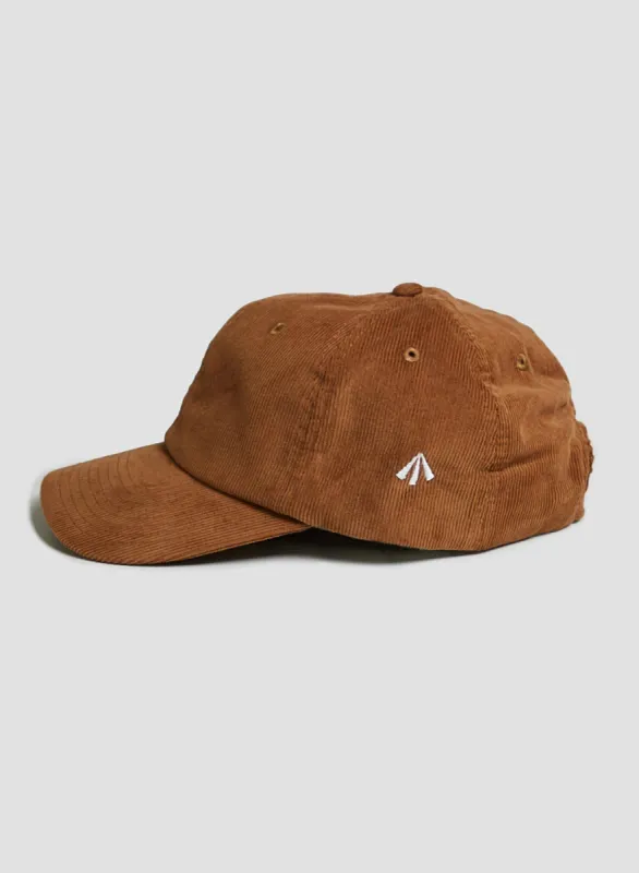Vintage 6 Panel Cap in Washed Burgundy | Parallel