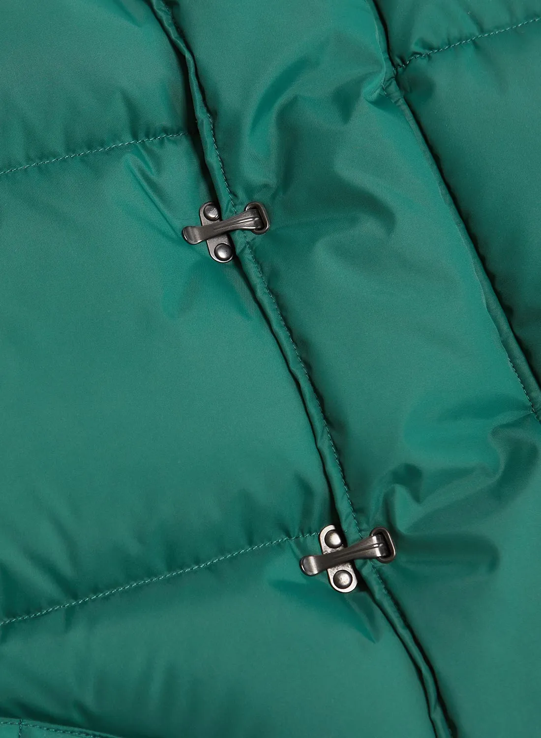 Rocky Mountain Featherbed x Nigel Cabourn Down Vest Clip in Green sold by Nigel Cabourn product image thumbnail 4