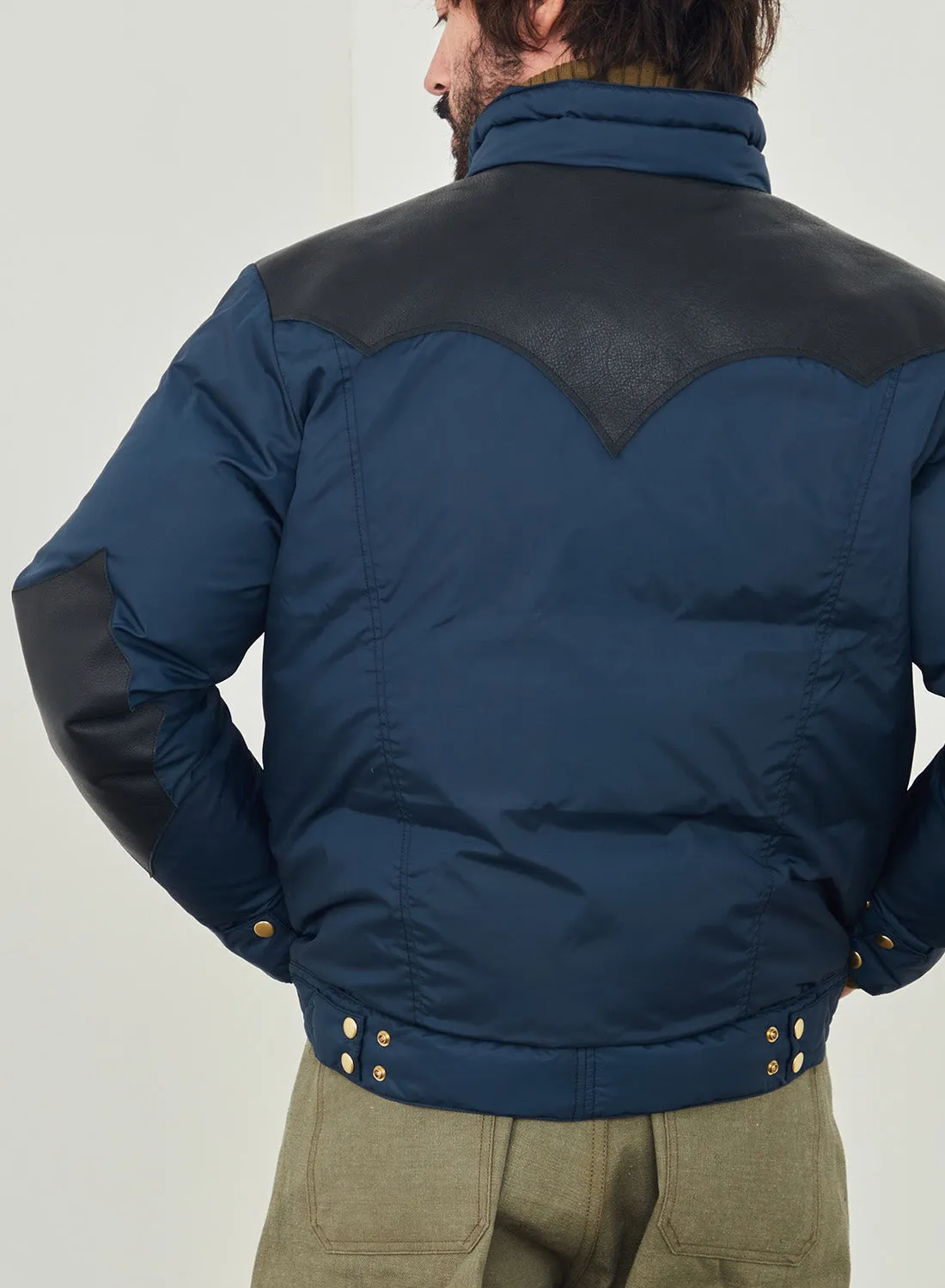 Rocky Mountain Featherbed x Nigel Cabourn Down Short Shell 1969 in Dark Navy sold by Nigel Cabourn product image thumbnail 5