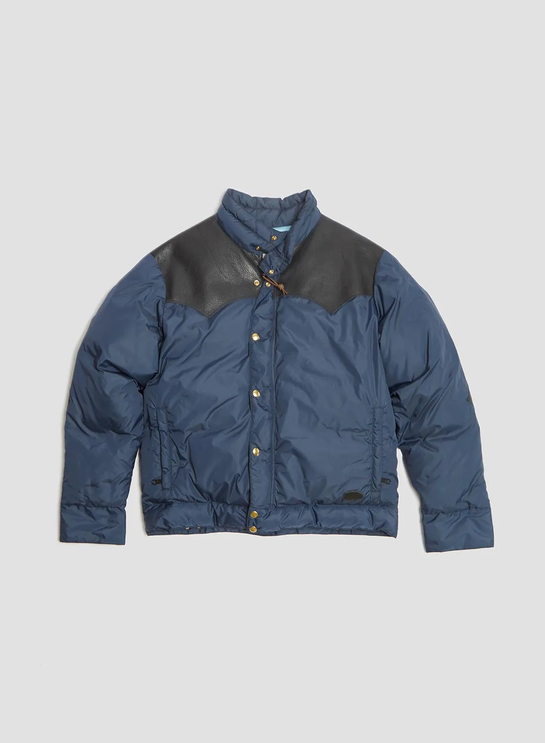 Rocky Mountain Featherbed x Nigel Cabourn Down Short Shell 1969 in Dark Navy sold by Nigel Cabourn