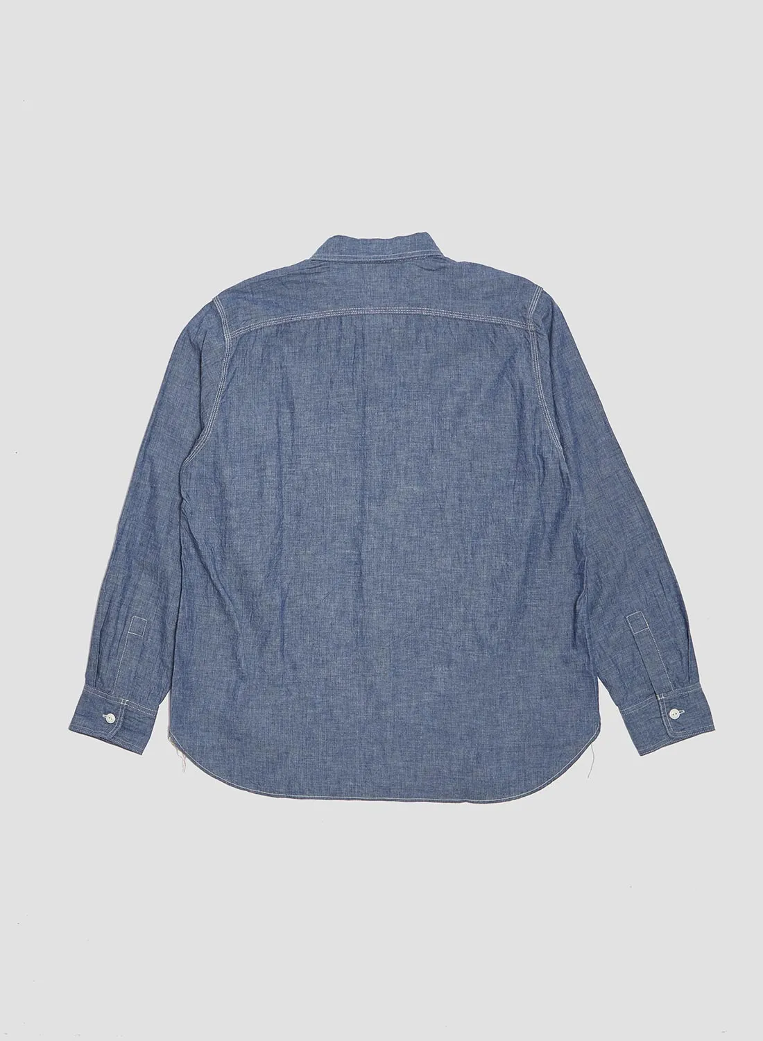 FOB Factory Chambray Work Shirt sold by Nigel Cabourn product image thumbnail 5