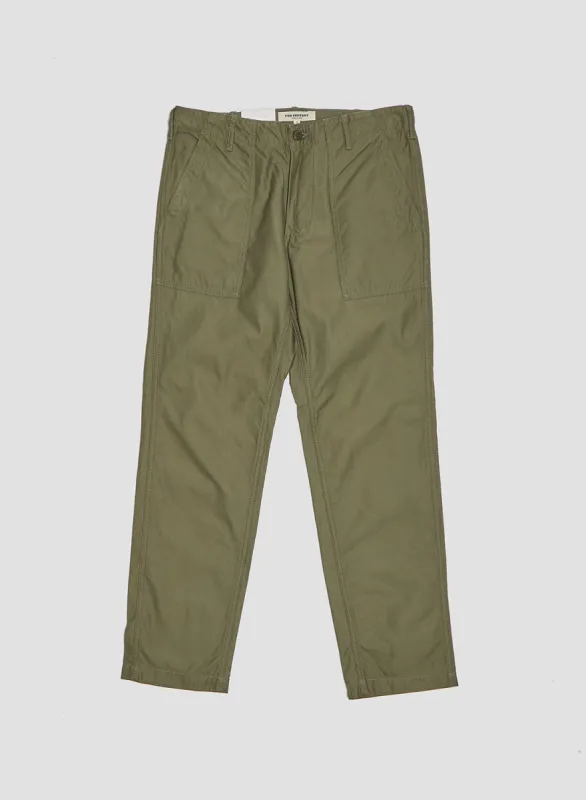 FOB Factory Baker Pants Olive sold by Nigel Cabourn
