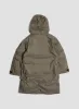 Nanga Aurora Tex Down Field Half Coat in Mocha Grey sold by Nigel Cabourn