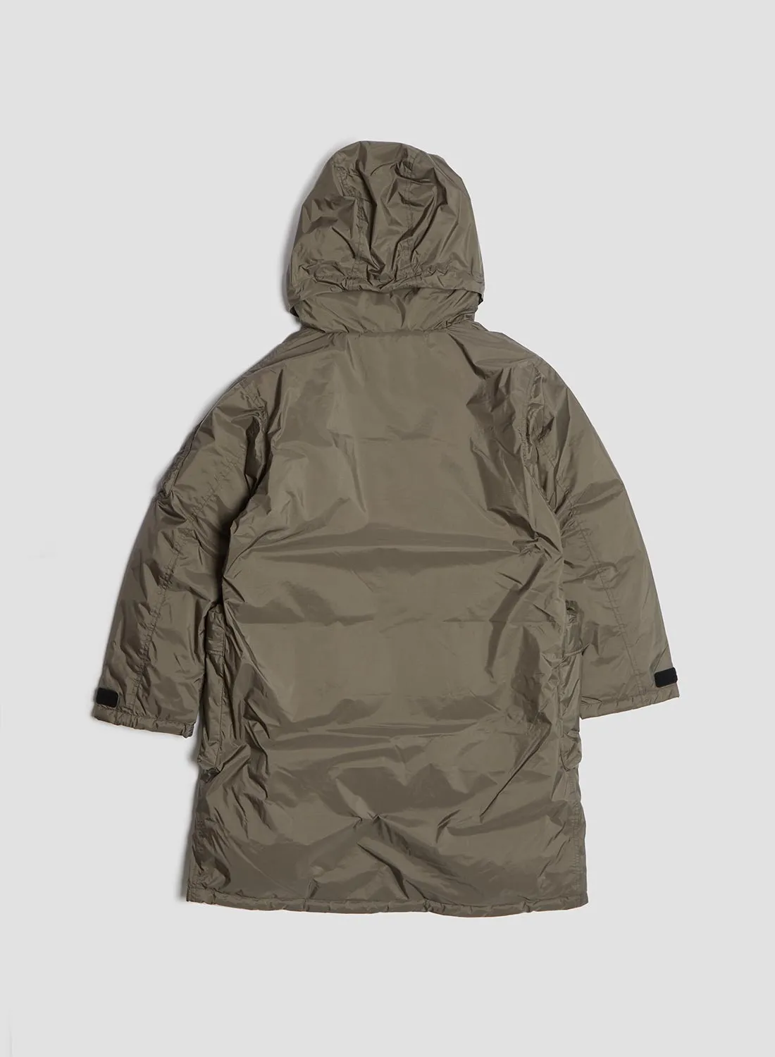 Nanga Aurora Tex Down Field Half Coat in Mocha Grey sold by Nigel Cabourn product image thumbnail 3