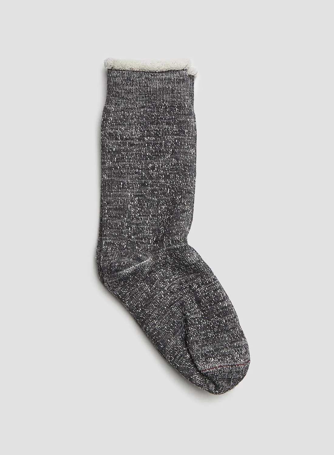Rototo Double Face Crew Sock in Charcoal sold by Nigel Cabourn product image thumbnail 3