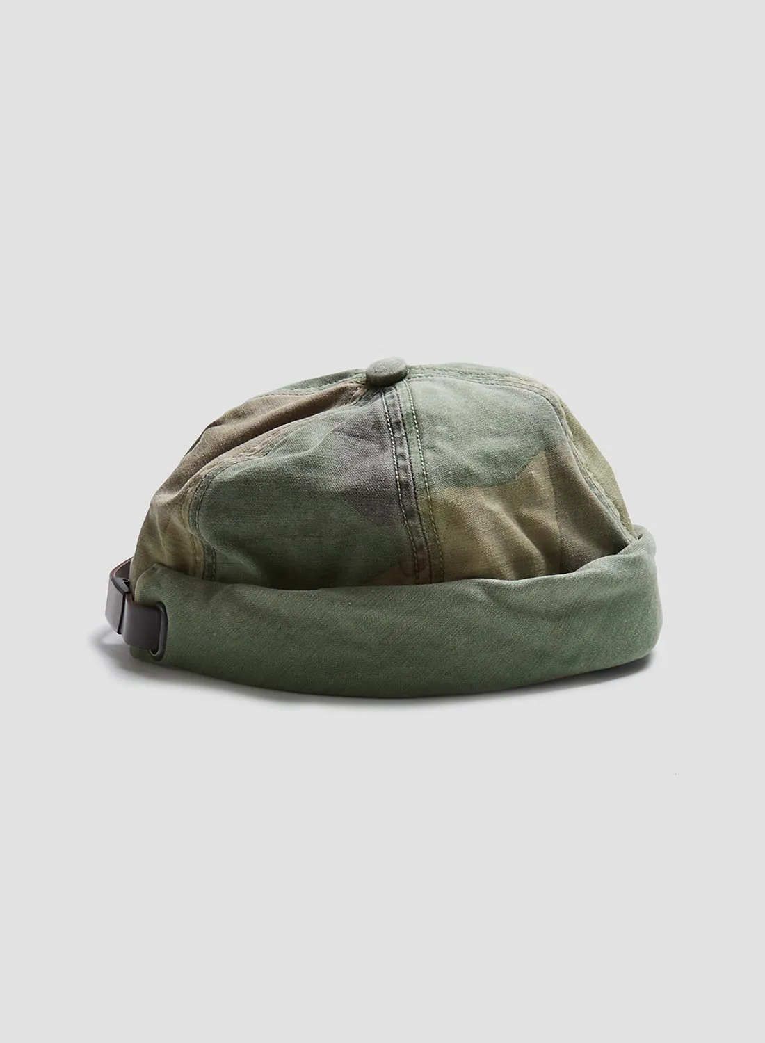 Roll Cap Fade Camo in Green sold by Nigel Cabourn product image thumbnail 3