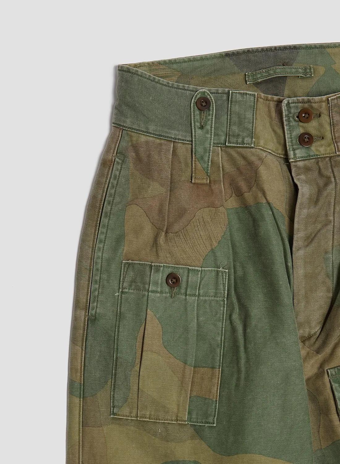 British Army Pant Fade Camo in Green sold by Nigel Cabourn product image thumbnail 4