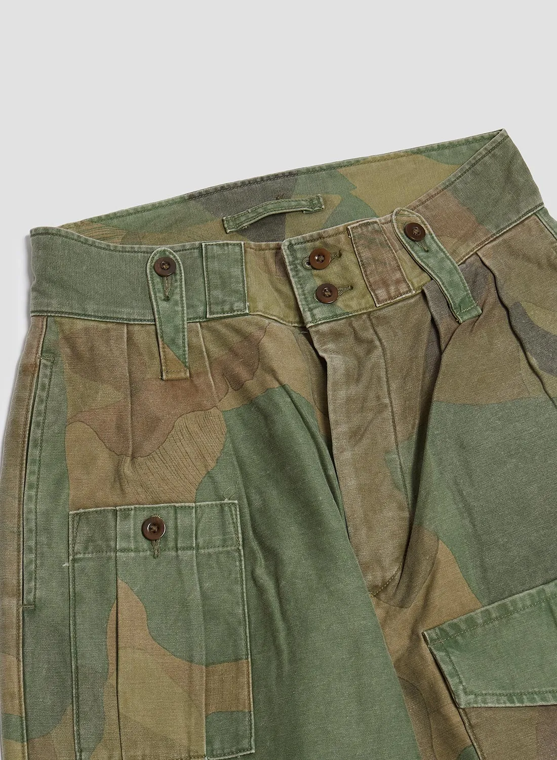 British Army Pant Fade Camo in Green sold by Nigel Cabourn product image thumbnail 2