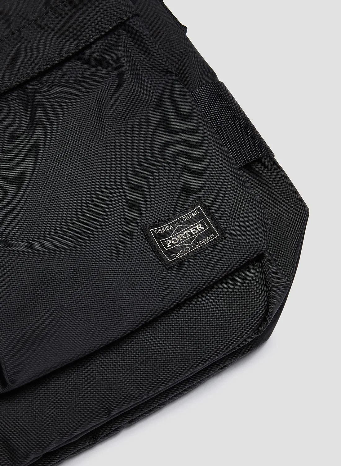 Porter-Yoshida & Co Force Shoulder Bag in Black sold by Nigel Cabourn product image thumbnail 2