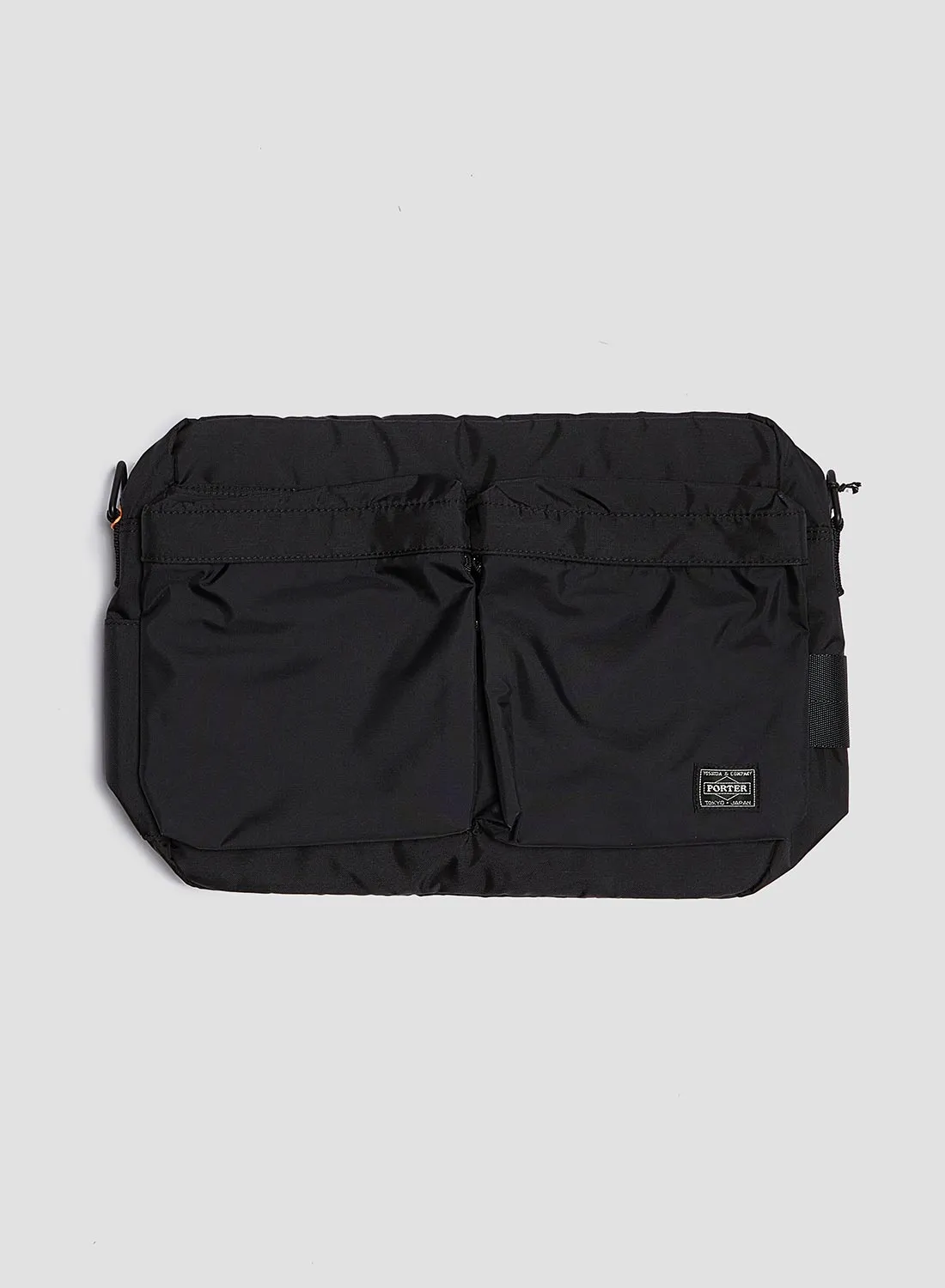 Porter-Yoshida & Co Force Shoulder Bag in Black sold by Nigel Cabourn product image thumbnail 3