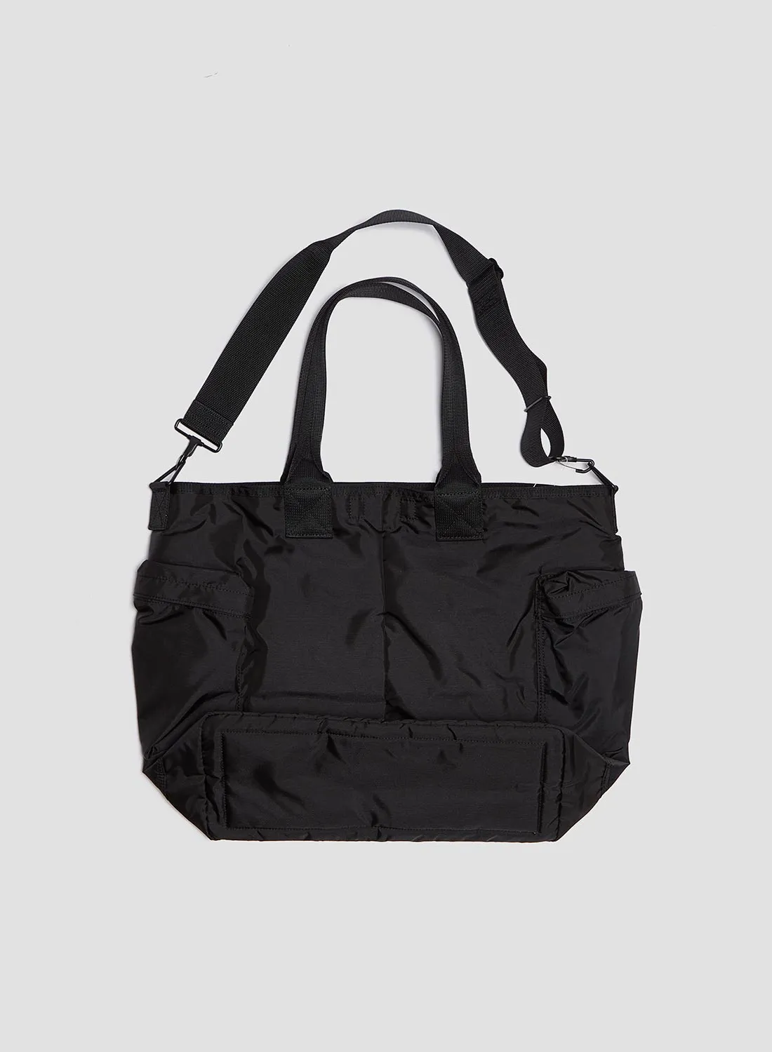 Porter-Yoshida & Co Force 2Way Tote Bag in Black sold by Nigel Cabourn product image thumbnail 3