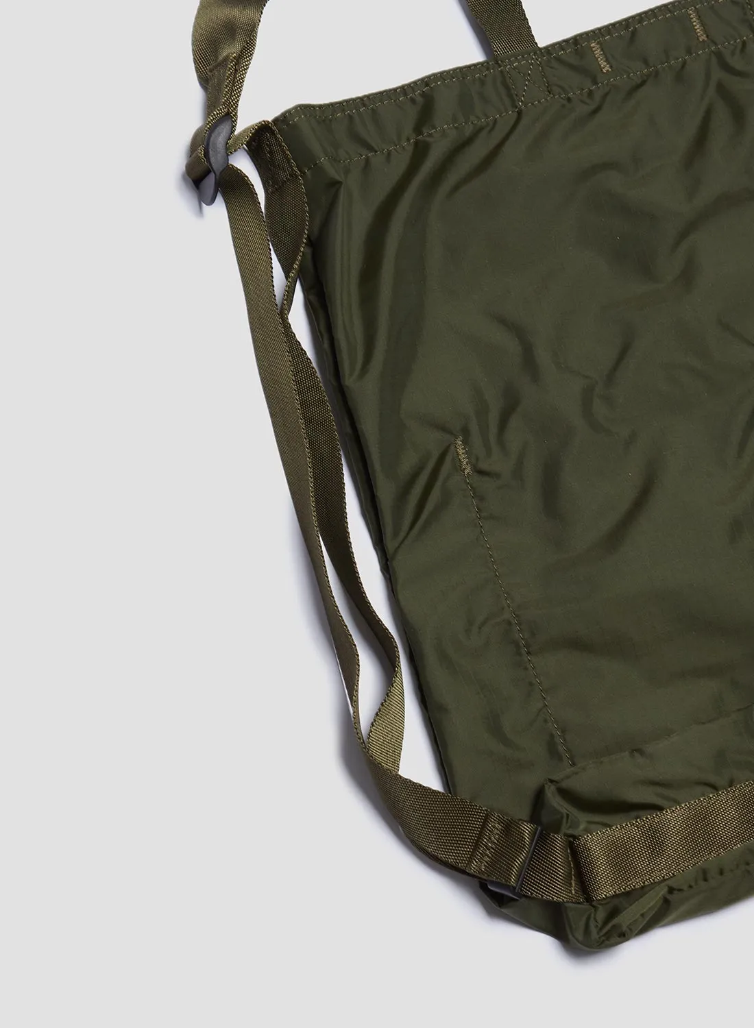 Porter-Yoshida & Co Flex 2Way Shoulder Bag in Olive Drab sold by Nigel Cabourn product image thumbnail 4