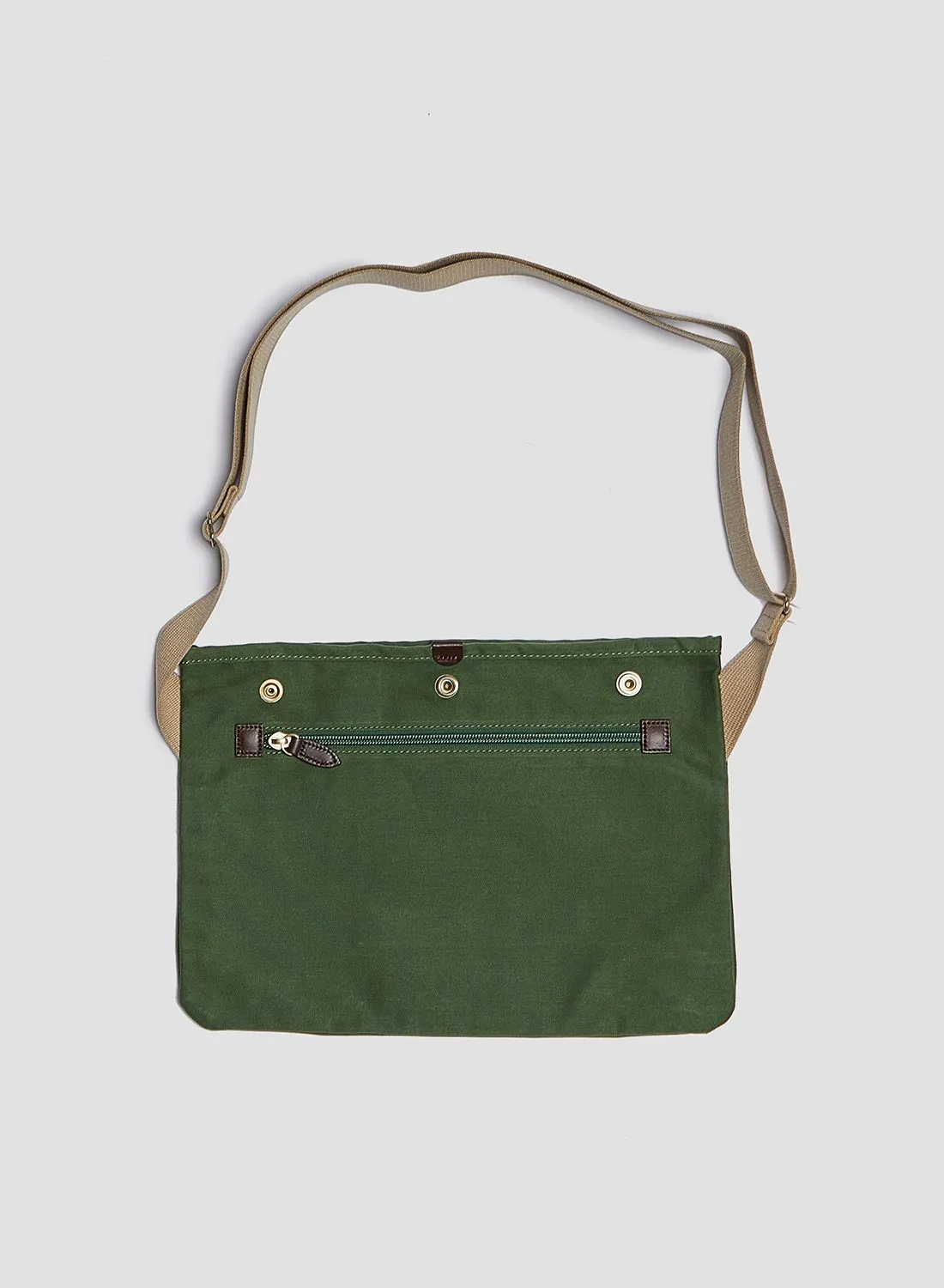 Porter-Yoshida & Co Coppi Sacoche in Green sold by Nigel Cabourn product image thumbnail 3