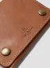 Passport Cover & Luggage Tag Leather Set in Tan sold by Nigel Cabourn
