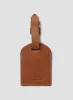 Passport Cover & Luggage Tag Leather Set in Tan sold by Nigel Cabourn