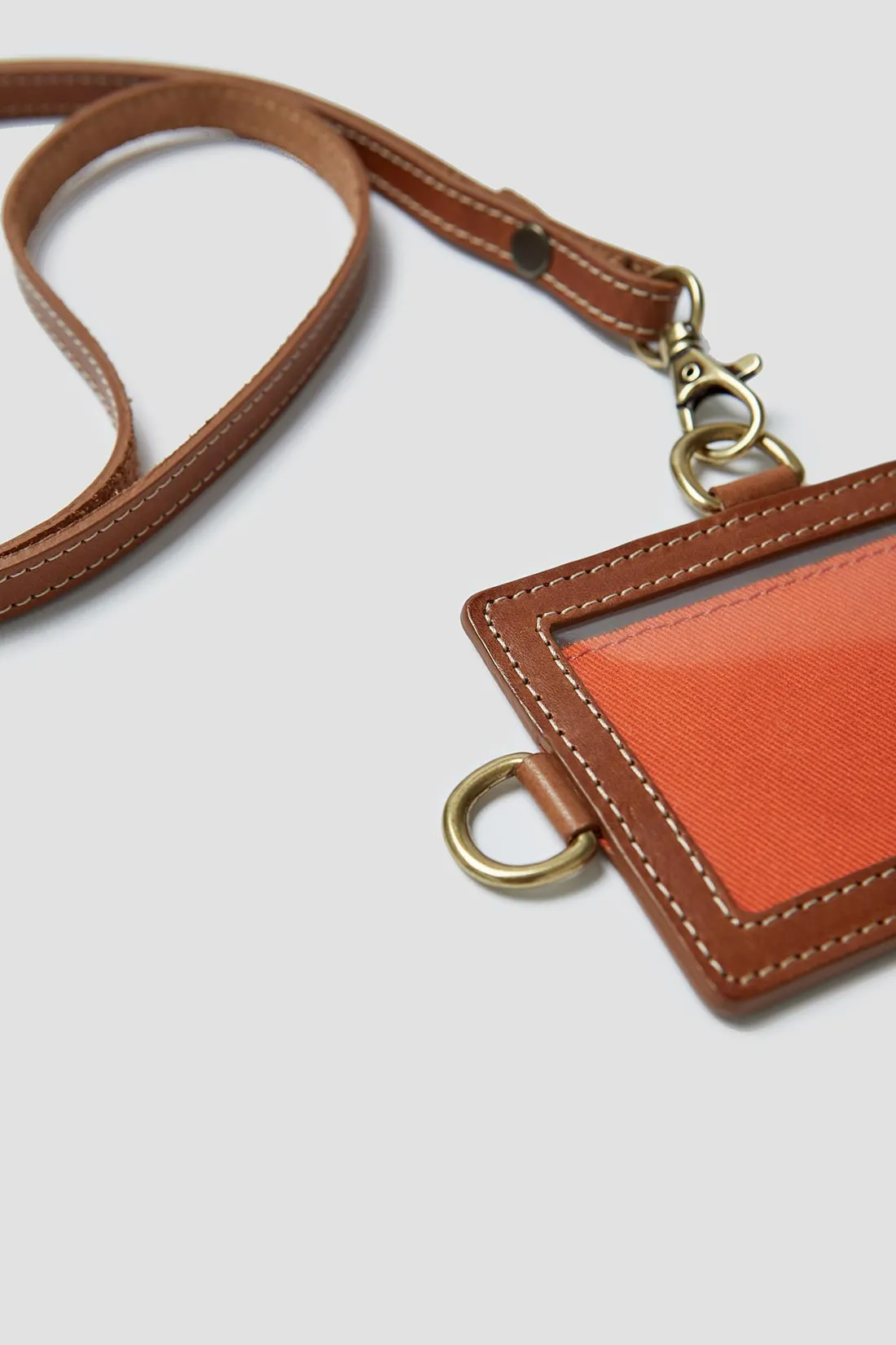 Leather Lanyard in Tan sold by Nigel Cabourn product image thumbnail 3