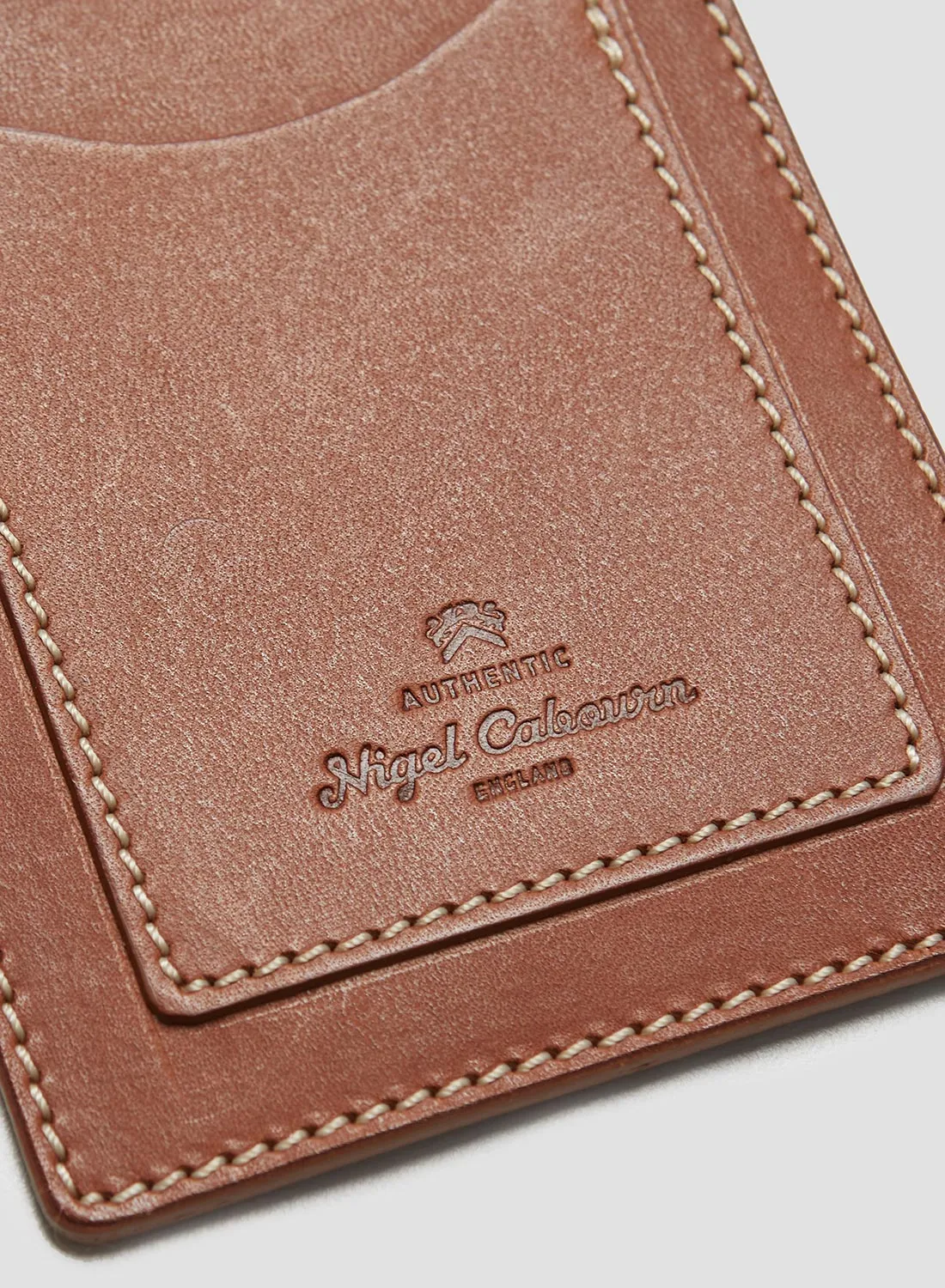 Leather Glasses Case in Tan sold by Nigel Cabourn product image thumbnail 4