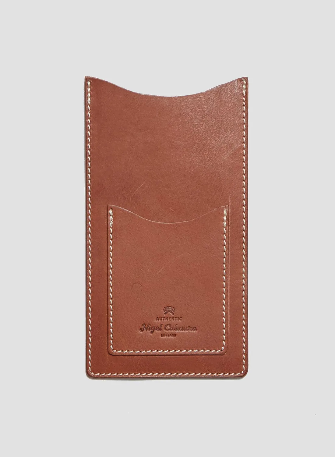 Leather Glasses Case in Tan sold by Nigel Cabourn product image thumbnail 3