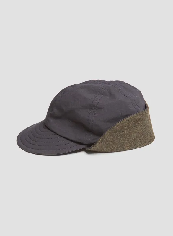 Army Mountain Cap in Dark Navy sold by Nigel Cabourn
