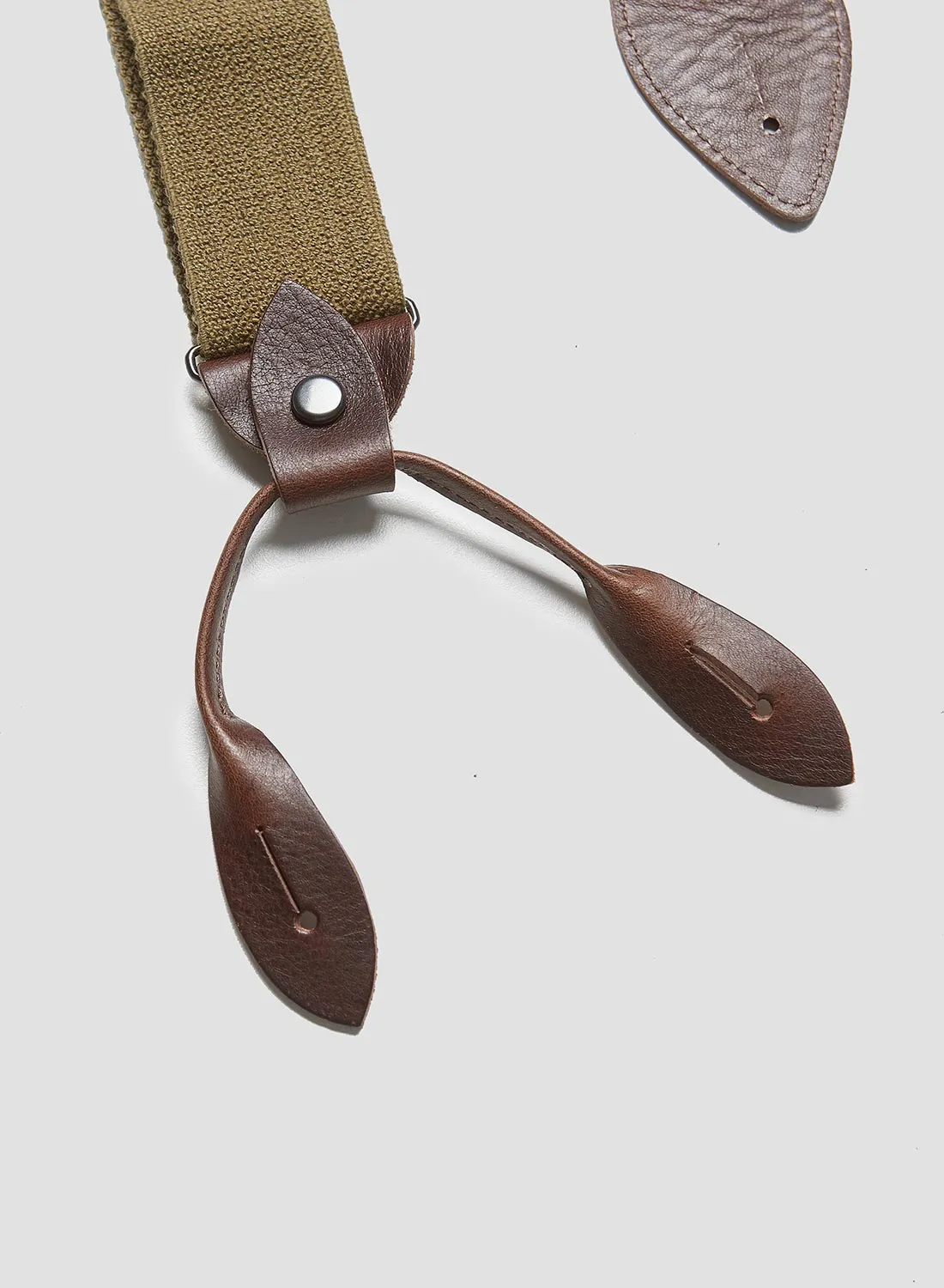 US Army Suspender in Dark Green sold by Nigel Cabourn product image thumbnail 3