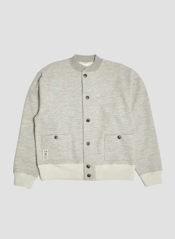 50's Cardigan 20.5oz in Grey sold by Nigel Cabourn