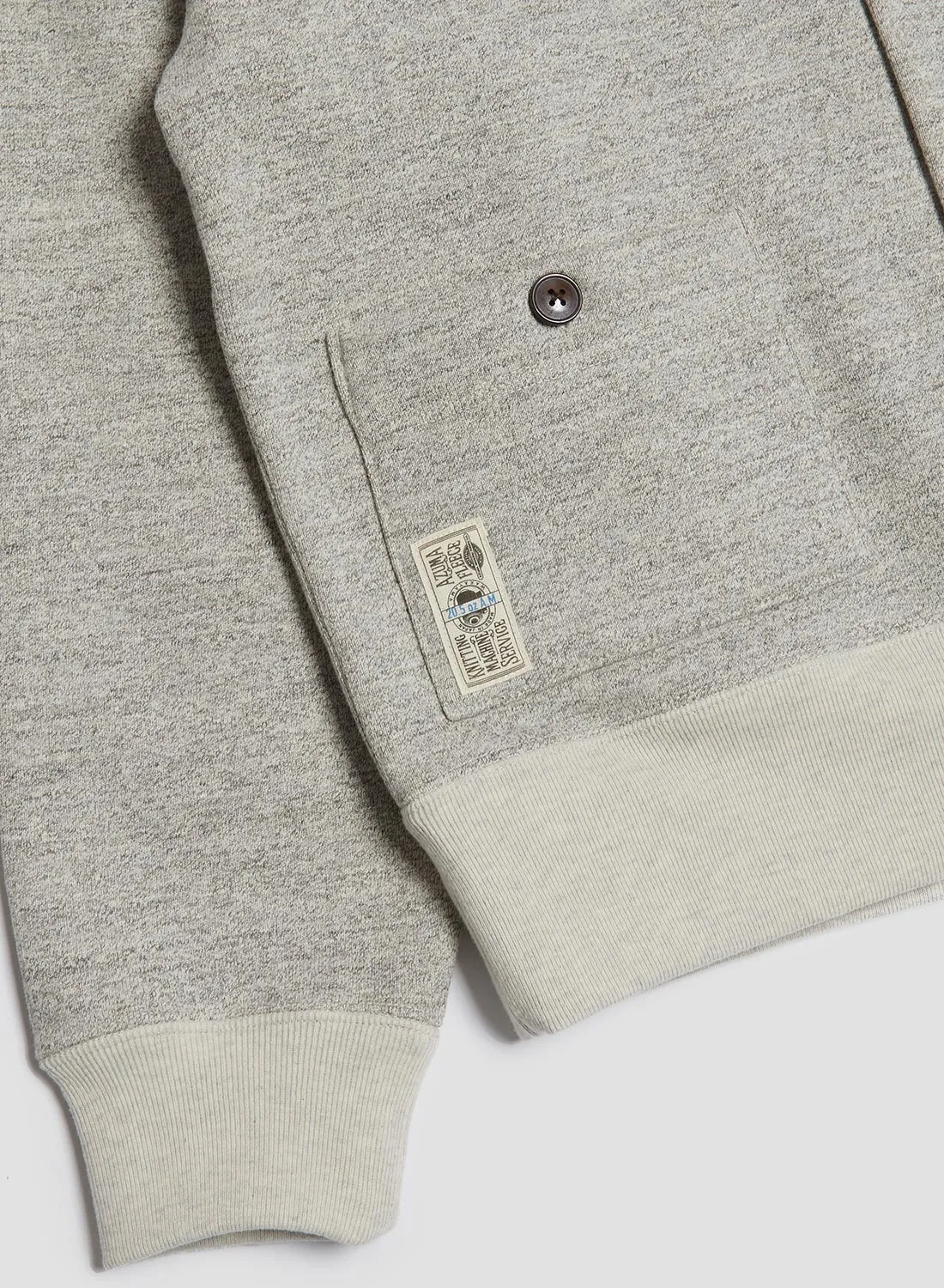 50's Cardigan 20.5oz in Grey sold by Nigel Cabourn product image thumbnail 4