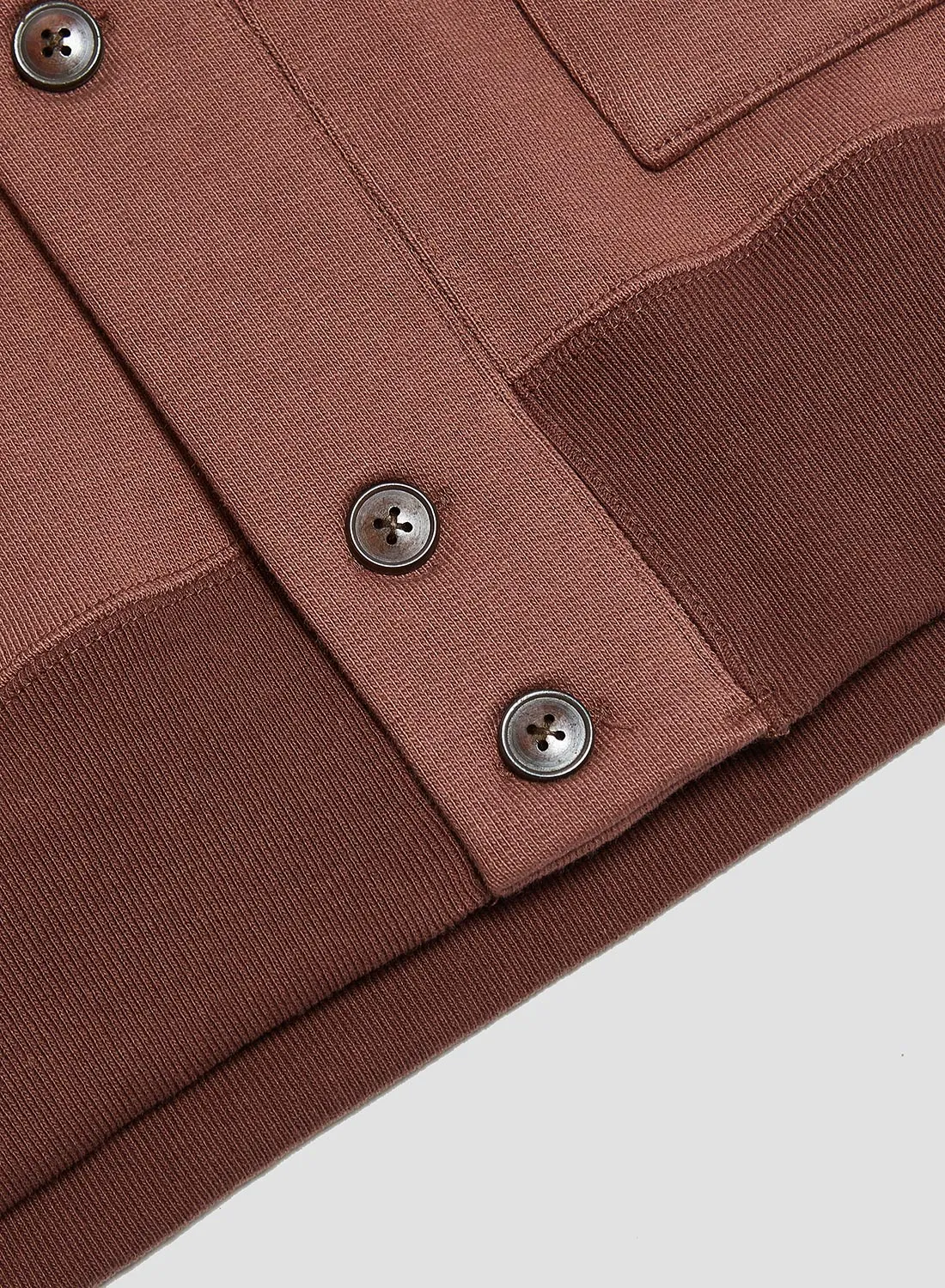50's Cardigan 20.5oz in Burgundy sold by Nigel Cabourn product image thumbnail 5