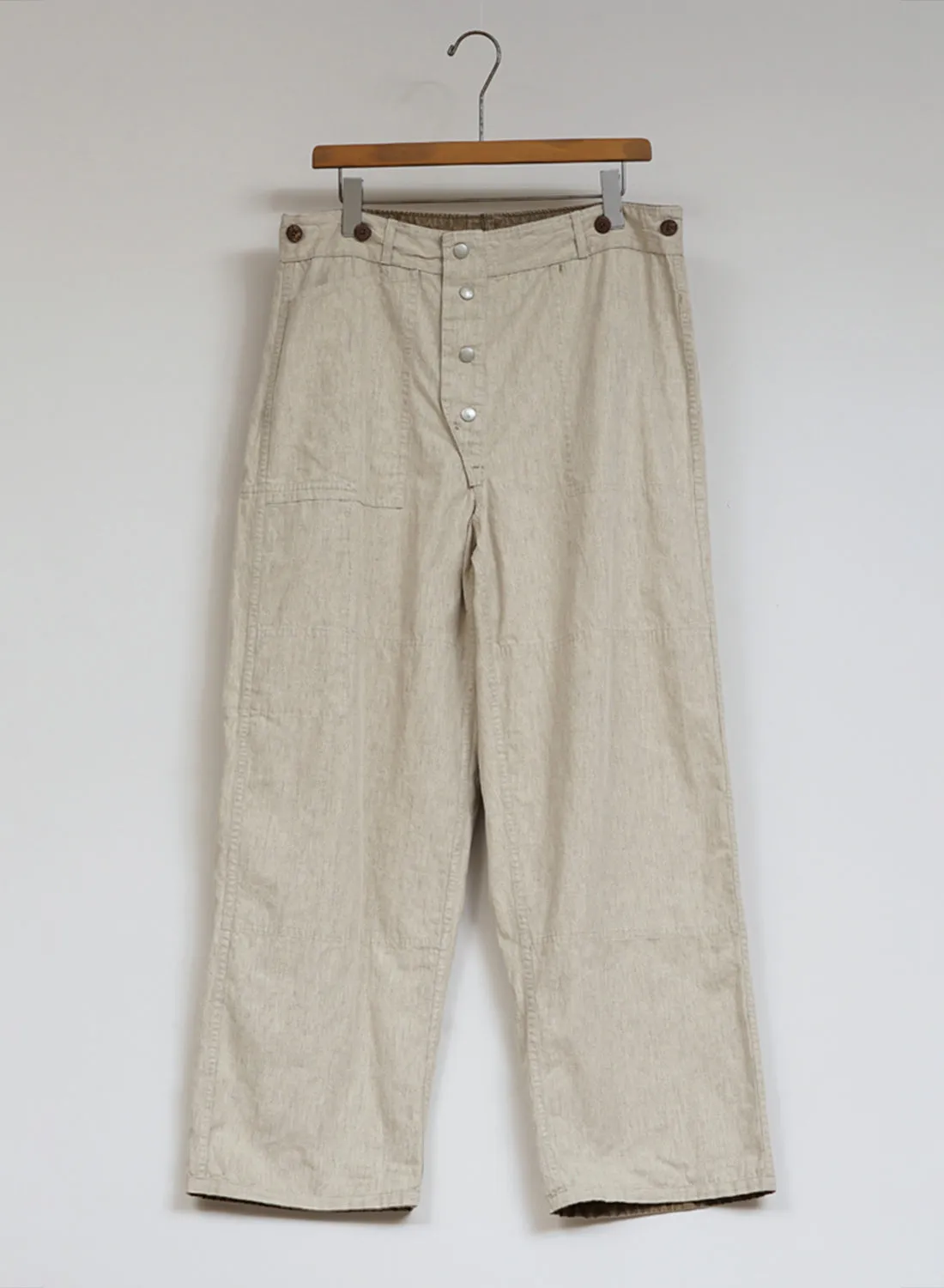 Mountain Pant Reversible in Khaki sold by Nigel Cabourn product image thumbnail 2
