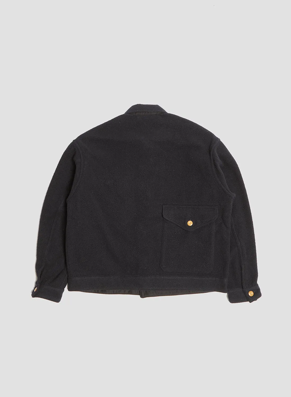 French Work Short Jacket in Dark Navy sold by Nigel Cabourn product image thumbnail 3