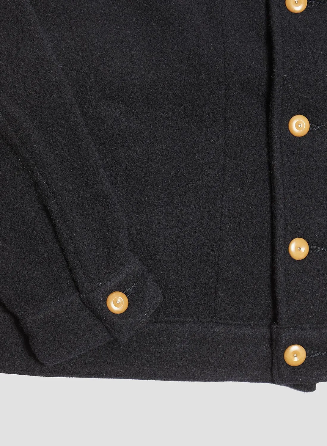 French Work Short Jacket in Dark Navy sold by Nigel Cabourn product image thumbnail 5
