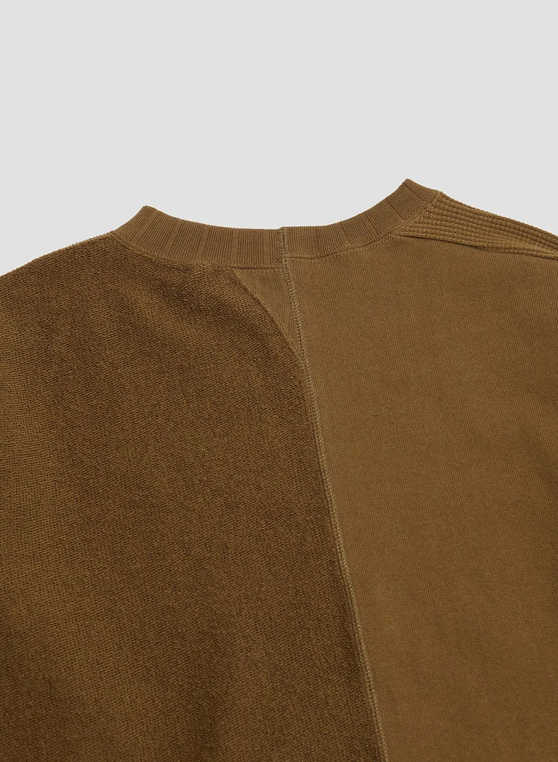 Army Crew Jersey Mix in Green sold by Nigel Cabourn product image thumbnail 5