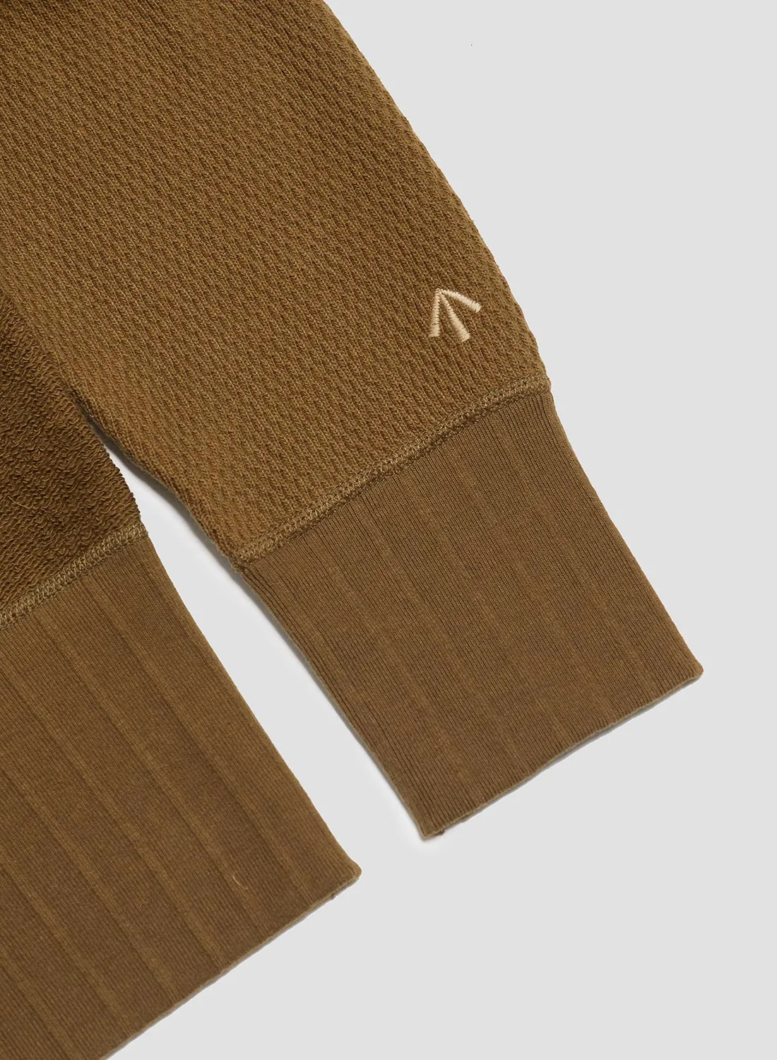 Army Crew Jersey Mix in Green sold by Nigel Cabourn product image thumbnail 4